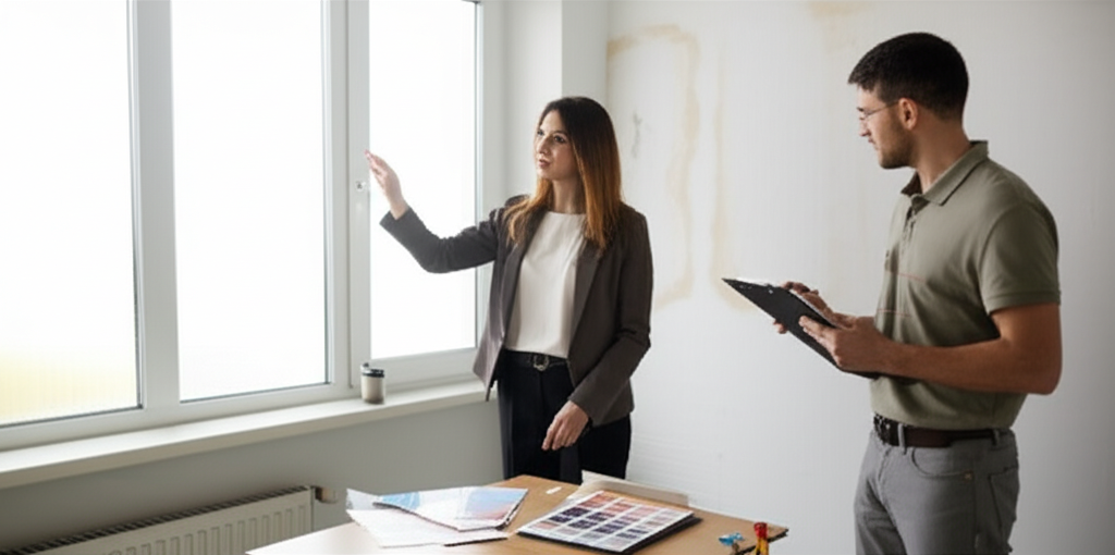 Agent coordinating home repairs